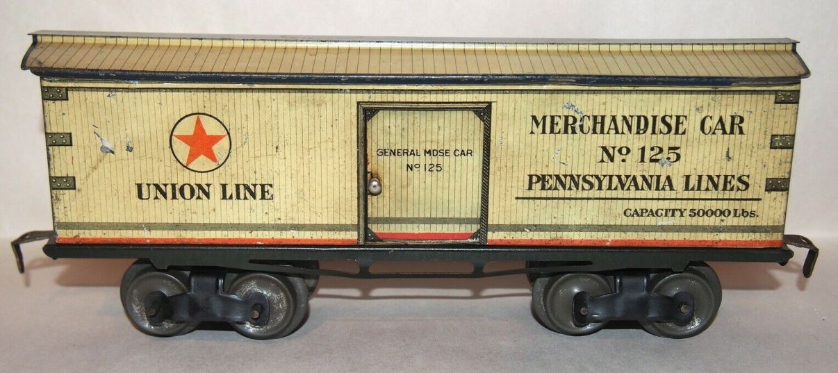 Merchandise Car with T trucks