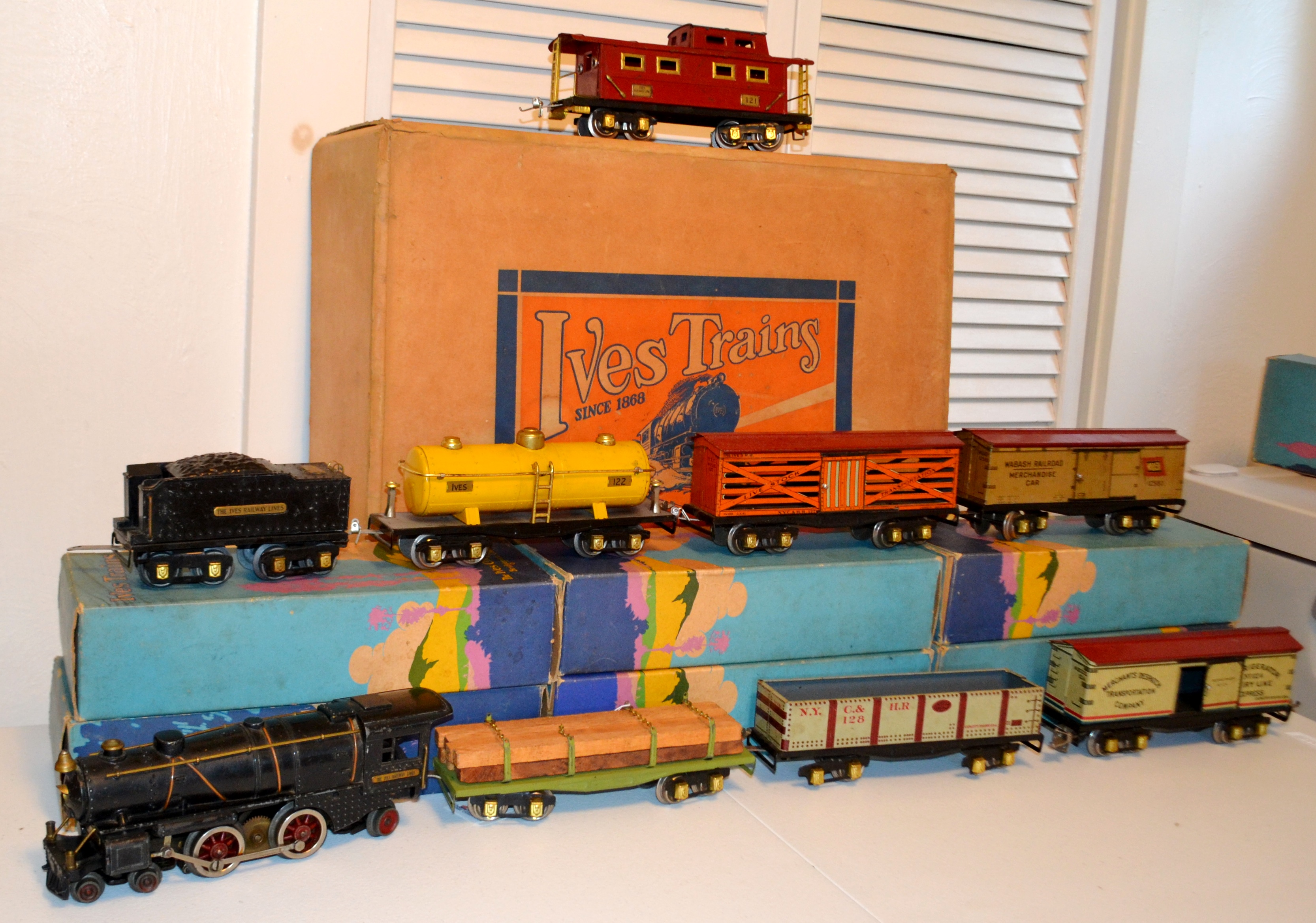 Ives o gauge trains discount