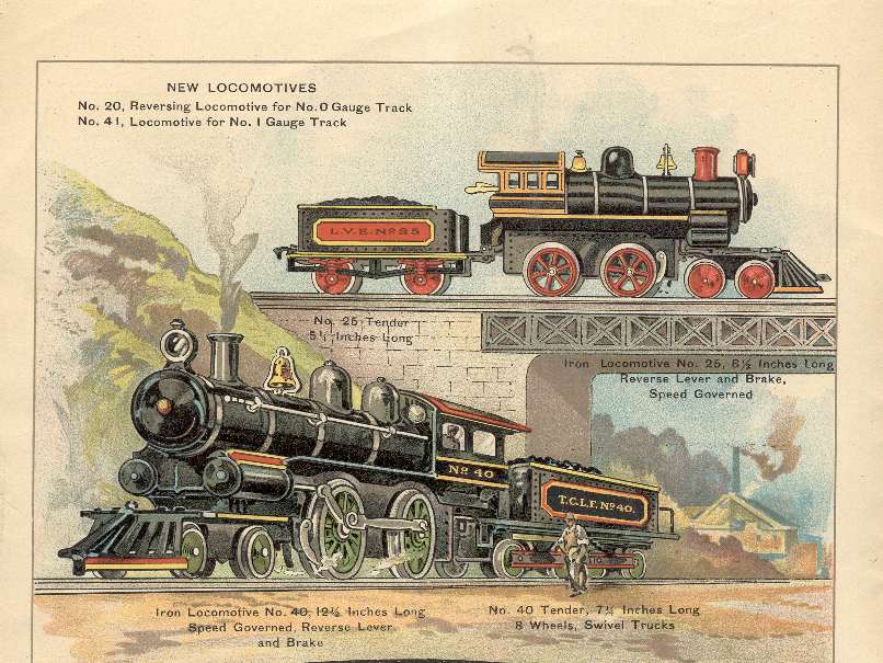Porter w/whisk broom etc. Dorfan Standard Gauge model train figure for Ives 